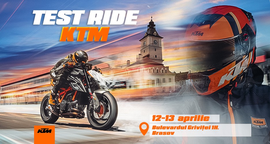 Test Ride KTM la Brasov 2024